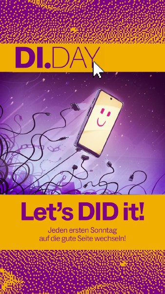 Let's DID it! Jeden Sonntag auf die gute Seite wechseln!