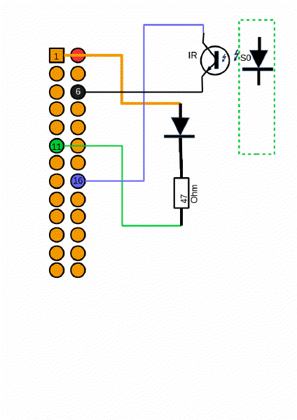 Schaltplan Strom-Monitor