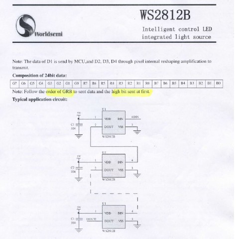 WS2812b Timing 2