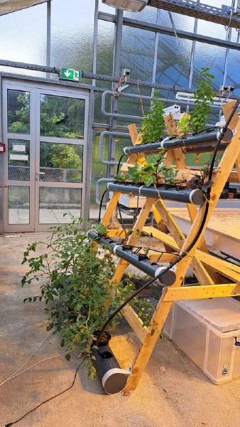 Die fertige Anlage